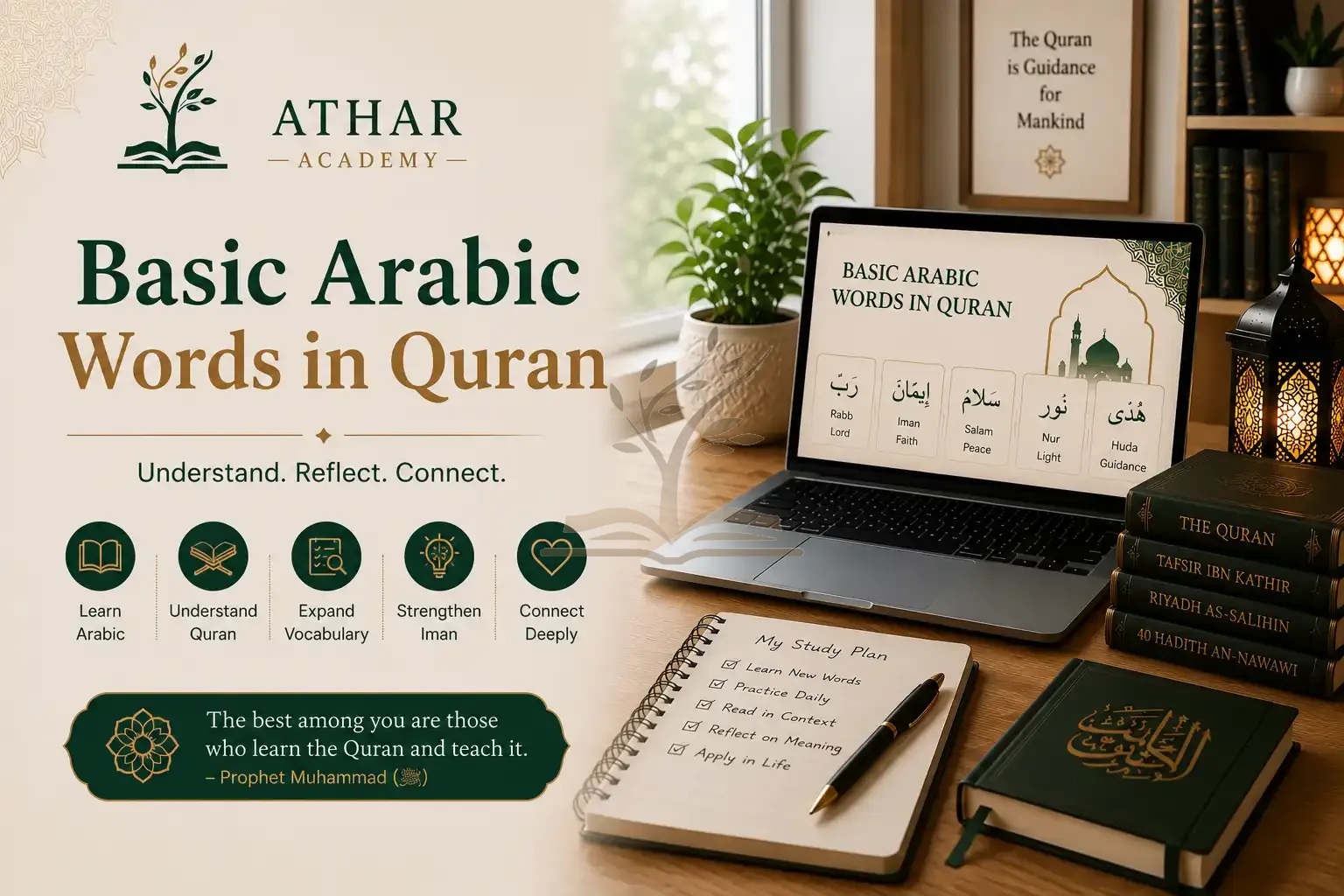 Basic Arabic Words in Quran